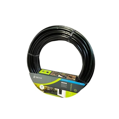GEKA Drip Set Bewässerung (Wassersparenden Bewässerung für Hecken/Beete) 17.0120.9, Schwarz von GEKA