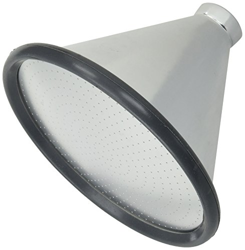 Geka 120BKSB Brausekopf Soft rain Größe XXL 0.8 mm Bohrung 150 mm LM 102SR, Silber/grün, 18 x 8 x 13 cm von GEKA
