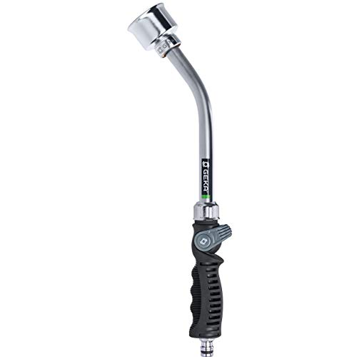 Geka Bewässerungslanze Plus Soft Rain Light (20 cm), silber/schwarz von GEKA