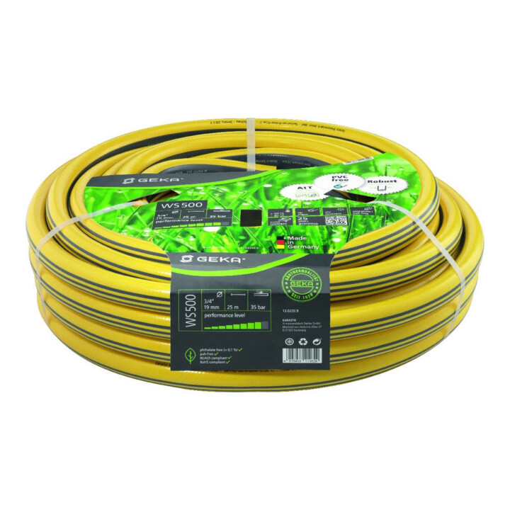 Geka Plus Wasserschlauch Leitung Schlauch Ws500 3/4 19 Mm 25 M Blau Pvc Frei B-Ware von GEKA