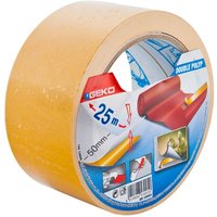 Geko - Doppelseitiges Klebeband 25m Breite 50mm von GEKO