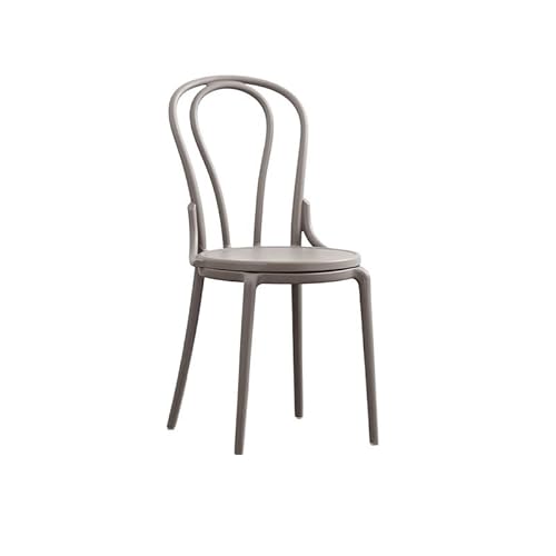 GELASIGE Bürostuhl Europäischen Stil Haushalt Kunststoff Stuhl Cafe Restaurant Verhandlung Freizeit Esszimmer Stuhl Einfache Und Stilvolle Alle-Kunststoff Stuhl Homeoffice-Schreibtischstühle von GELASIGE