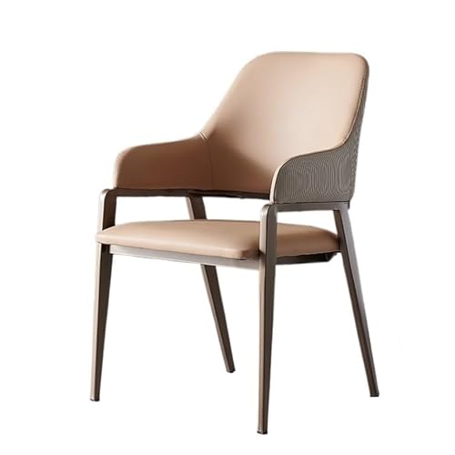 GELASIGE Bürostuhl Italienischer minimalistischer Esszimmerstuhl, nordischer moderner einfacher Verhandlungsstuhl for Esstisch und Rückenlehne Homeoffice-Schreibtischstühle von GELASIGE