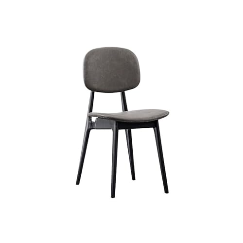 GELASIGE Bürostuhl Moderner einfacher Home Nordic Restaurant Soft Chair Rückenlehne Hocker Freizeit Kreativer Licht Luxus Esszimmerstuhl Homeoffice-Schreibtischstühle von GELASIGE