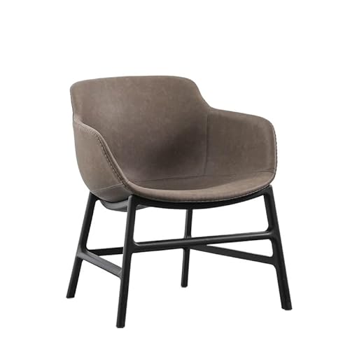 GELASIGE Bürostuhl Nordic Leisure Chair Rückenlehne Home Dining Chair Einfacher Schlafzimmer Wohnzimmer Schreibtisch Verhandlungsstuhl Stoff Einzelsofastuhl Homeoffice-Schreibtischstühle von GELASIGE