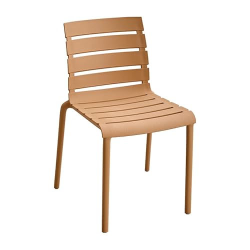 GELASIGE Bürostuhl Nordic Leisure Dining Chair Moderne einfache Rückenlehne Stuhl for Erwachsene Outdoor-Kunststoffsitz Homeoffice-Schreibtischstühle von GELASIGE
