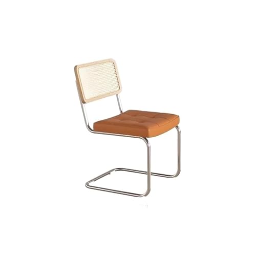 GELASIGE Bürostuhl Rattanstuhl Nordic Home Dining Chair Vintage Chair Cafe Hotel Freizeitstuhl Homeoffice-Schreibtischstühle von GELASIGE