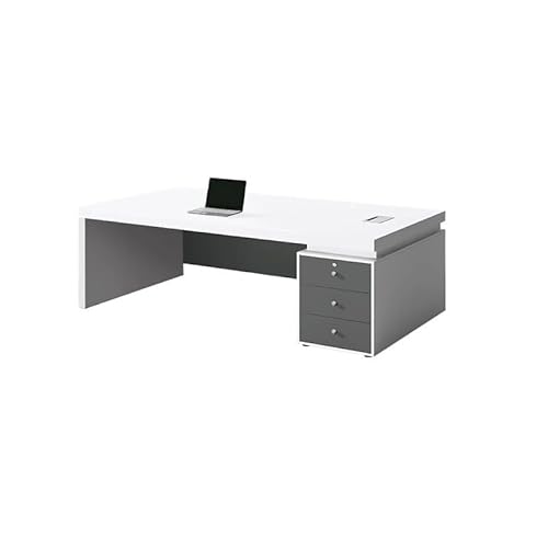 Schreibtische fürs Homeoffice Schreibtisch geeignet for Büro, Chef-Schreibtisch, moderner Manager-Schreibtisch, Büro-Chef-Einzel-Computertisch, Heimschreibtisch Schreibtische fürs Homeoffice(160*80*75 von GELASIGE