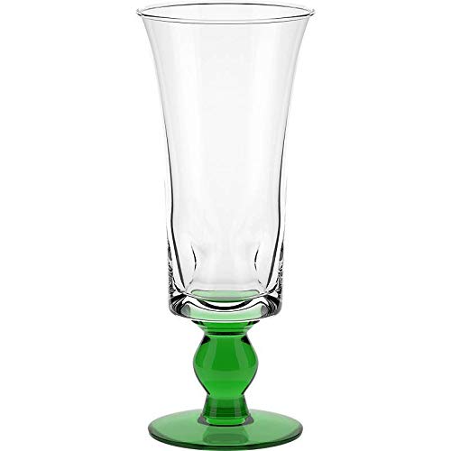 Eiscremeglas Eisbecher Cocktailglas Umbria Bambini 600ml grün von CRISTALICA