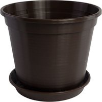 Blumentopf Standard mit Untersetzer in versch. Größen und Farben groß von GELI