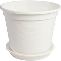 Blumentopf Standard mit Untersetzer in versch. Größen und Farben groß Blumentopf Standard mit Untersetzer in versch. Größen und Farben groß von GELI