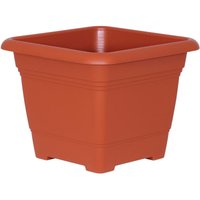 Geli - Pflanzkübel nora Terracotta 40 cm quadratisch - Kunststoff Geli - Pflanzkübel nora Terracotta 40 cm quadratisch - Kunststoff von GELI