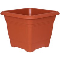 Geli - Pflanzkübel nora Terracotta 48 cm quadratisch - Kunststoff Geli - Pflanzkübel nora Terracotta 48 cm quadratisch - Kunststoff von GELI