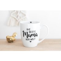 Tasse Beste Mama Der Welt Becher Geschenk Mit Name Personalisiert von GELIEBTESKINDShop