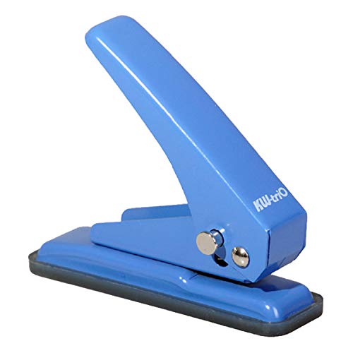 GELRHONR Handheld Portable Puncher, Einzellochstanzer mit 20 Blatt Stanzkapazität, 6mm Loch, Single Hole Puncher,für Papier, Spanplatten, Karteikarten,für Office Home Schüler von GELRHONR