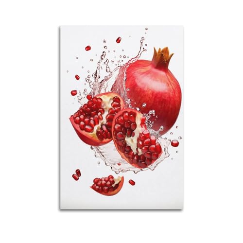 GELS Roter Granatapfel Obst Poster Restaurant Küche 2 Dekorative Malerei Leinwand Kunst Bild 40 x 60 cm GELS Roter Granatapfel Obst Poster Restaurant Küche 2 Dekorative Malerei Leinwand Kunst Bild 40 x 60 cm von GELS