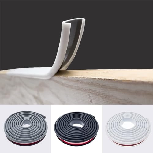 GELUNBIY YT0G Black 22mm edging strip, Acrylic von GELUNBIY