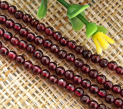 1X Strang Granat 3mm Perlen Stein Edelstein Edelsteine von GEM-INSIDE CREATE YOUR OWN FASHION