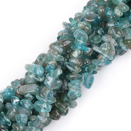 GEM-Inside Kyanit-Splitter, 5-8 mm, für Schmuckherstellung, 86,4 cm pro Strang von GEM-INSIDE CREATE YOUR OWN FASHION