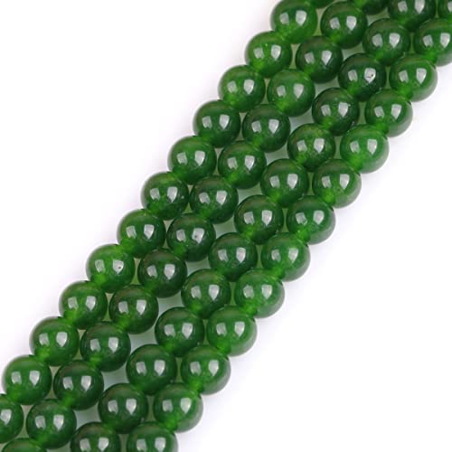 SHG Store 8mm Grün Edelstein Jade Taiwan Perlen Strang 15 Zoll Schmuckherstellung Perlen von GEM-INSIDE CREATE YOUR OWN FASHION