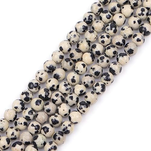 SHG store 4mmKugel Edelstein Dalmatiner Jaspis Perlen Strang 15 Zoll Schmuckherstellung Perlen von GEM-INSIDE CREATE YOUR OWN FASHION