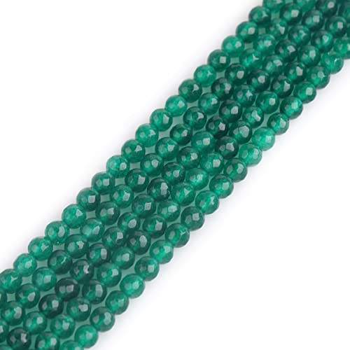 Sweet & Happy Girl'S Store 6mm facettierte Edelstein Aventurin Jade Perlen Strang 15 Zoll Schmuckherstellung Perlen von GEM-INSIDE CREATE YOUR OWN FASHION