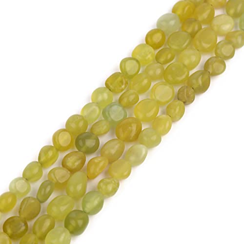 GEM-INSIDE CREATE YOUR OWN FASHION Sweet & Happy Girl'S Store6x8mm Freeform Kartoffelform Edelstein Lemon-Stein Strang 15 Zoll Schmuckherstellung Perlen von GEM-INSIDE CREATE YOUR OWN FASHION