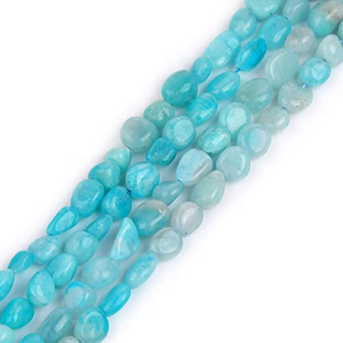 GEM-INSIDE CREATE YOUR OWN FASHION Sweet & Happy Girl'S Store6x8mm Freeform Kartoffelform Edelstein-Natur Amazonit Perlen Strang 15 Zoll Schmuckherstellung Perlen von GEM-INSIDE CREATE YOUR OWN FASHION