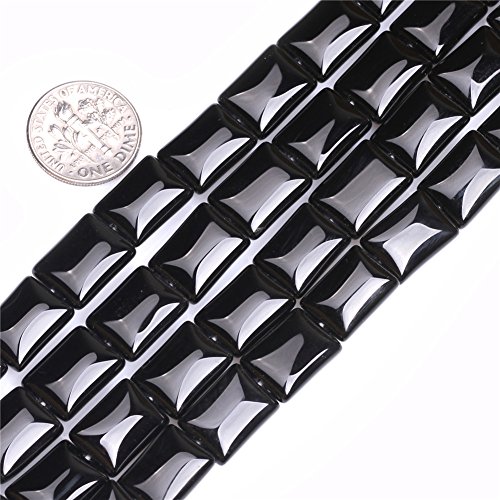 Sweet & Happy Girl's store12mm M¨¹nze Edelstein schwarz Achat Perlen Strang 15 Zoll Schmuckherstellung Perlen von GEM-INSIDE CREATE YOUR OWN FASHION