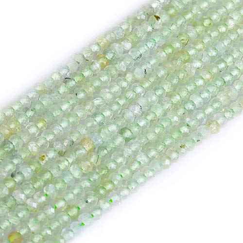 gem-inside natur AAA facettiert Edelstein Rondelle Spacer Perlen für Schmuckherstellung 38,1 cm 2X3mm Green Prehnite grün gem-inside natur AAA facettiert Edelstein Rondelle Spacer Perlen für Schmuckherstellung 38,1 cm 2X3mm Green Prehnite grün von GEM-INSIDE CREATE YOUR OWN FASHION