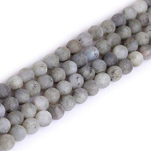 gem-inside natur grau Labradorit Frosted mattiert rund Edelstein Lose Perlen für Schmuckherstellung 38,1 cm 8MM grau gem-inside natur grau Labradorit Frosted mattiert rund Edelstein Lose Perlen für Schmuckherstellung 38,1 cm 8MM grau von GEM-INSIDE CREATE YOUR OWN FASHION