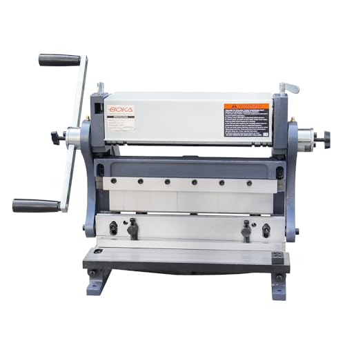 GEMTO 3-in-1 Blechbearbeitungsmaschine, 305 mm, Schneiden, Biegen & Stanzen, Metallbearbeitung, Vielseitige Universalmaschine für Werkstatt & Industrie von GEMTO