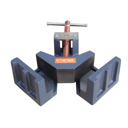 GEMTO AC-100 Metallwinkelspanner 90 Grad Spannwinkel 0 bis 100 mm Temperguss von GEMTO