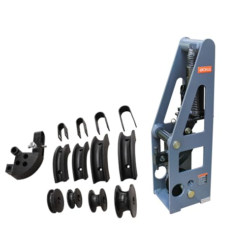 GEMTO HB-8 Hydraulischer Rohrbieger, 8-Tonnen-Kapazität, mit 5 Werkzeug-Sets für Metallrohre von GEMTO
