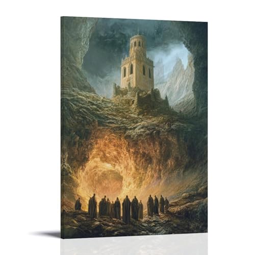 GEMTOFNMA A Chor Sings from Deep Inside The Earth, And A Chapel Rises Slowly Above Them from Stone And Psalm. Modernes Wandbild, dekoratives Poster zum Aufhängen, 30 x 45 cm GEMTOFNMA A Chor Sings from Deep Inside The Earth, And A Chapel Rises Slowly Above Them from Stone And Psalm. Modernes Wandbild, dekoratives Poster zum Aufhängen, 30 x 45 cm von GEMTOFNMA