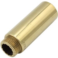 Hahnverlängerung 3/4'x80mm Messing Gewindeverlängerung von GENERAL FITTINGS