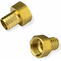 Messing Schlauchtülle 1 1/4 Zoll ig x 30 mm DN32 von SOBIME