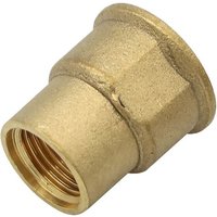 General Fittings - Messing Fitting Reduziermuffe 1/2' x 3/4' Zoll Übergangsmuffe von GENERAL FITTINGS