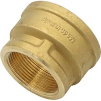 Messing Fitting Reduziermuffe 1 1/2" x 2" Zoll Übergangsmuffe von GENERAL FITTINGS