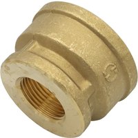 Messing Fitting Reduziermuffe 1" x 2" Zoll Übergangsmuffe Reduzierung von GENERAL FITTINGS