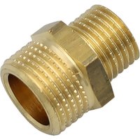 Messing Reduziernippel Übergangsnippel Reduzierung Übergang 1/4" auf von GENERAL FITTINGS