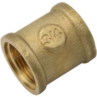 Rohr Muffe 3/4" Zoll DN20 Messing Rohrmuffe Gewinde-Fitting von GENERAL FITTINGS