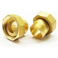 Wasserzählerverschraubung 1 ag x 1 1/4 ig Wasserzähler Verschraubung Wasseruhr von GENERAL FITTINGS