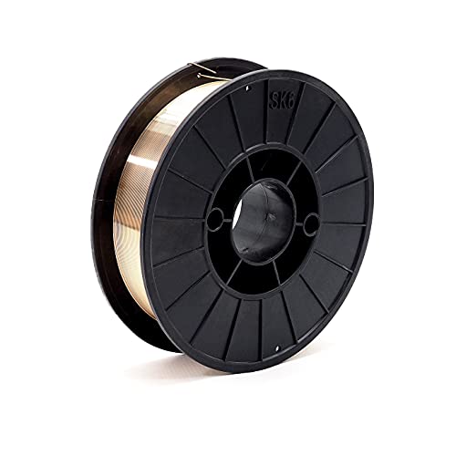 GENERIC Lötdraht CuSi3 Schweißdraht MIG MAG 1kg / 5kg 0.8/1.0 mm Spule D100 / D200 Rolle Löten Draht Welding (D100 / 1 KG - 1.0 mm) von GENERIC