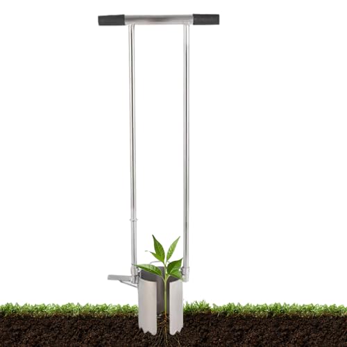 Pflanzgefäß | Blumenzwiebel-Transplanter mit langem Griff | Zwiebelpflanzer Werkzeug-Set | kleines Werkzeug zum Pflanzen der Glühbirne | Ideales Gartenwerkzeug-Set | Sprayer von GENERIC