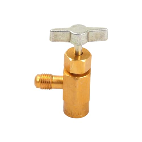 R134A Auto Klimaanlage Ladeschlauch-Kit | Kühlschrank-Auflade-Kit Mit Druckmesser Und Selbstdichtendem Ventil | R134A-Adapter Für -AC-Aufladung, Wartung Des Automatischen HVAC-Systems von GENERIC