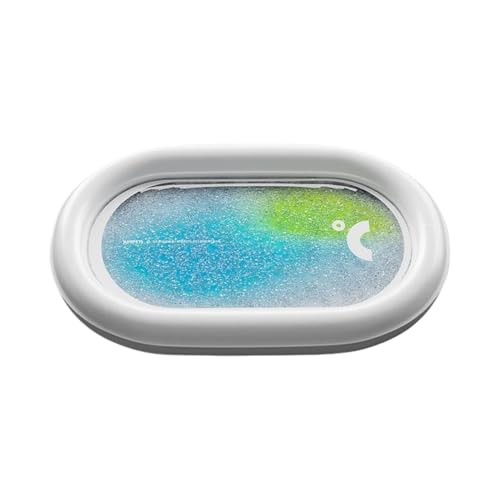 Wasserbett für Hunde | Kühlmatte 60 x 50 cm mit sensorischem Kissen mit Wasser | Entspannungszubehör für Hunde im Freien, Haus, Garten, Auto und Reise Wasserbett für Hunde | Kühlmatte 60 x 50 cm mit sensorischem Kissen mit Wasser | Entspannungszubehör für Hunde im Freien, Haus, Garten, Auto und Reise von GENERIC