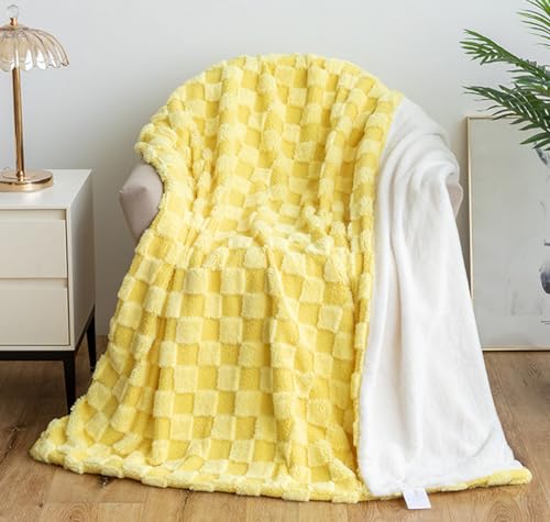 Wohn Kuscheldecken 150x200cm Kuscheldecke flauschig & super weich für Bett Sofa Flauschig Decke Bettdecke Tagesdecken von GENERIC