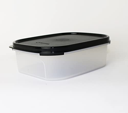 GENERISC TUPPERWARE Kompaktus 850ml Transparent Schwarz Vorratsbehälter + Kugelschreiber metallic Touchpen von GENERISC