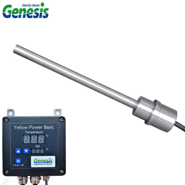 Genesis EVO Yellow Power Basic PRO 1,5 kW (Teichheizer) von GENESIS